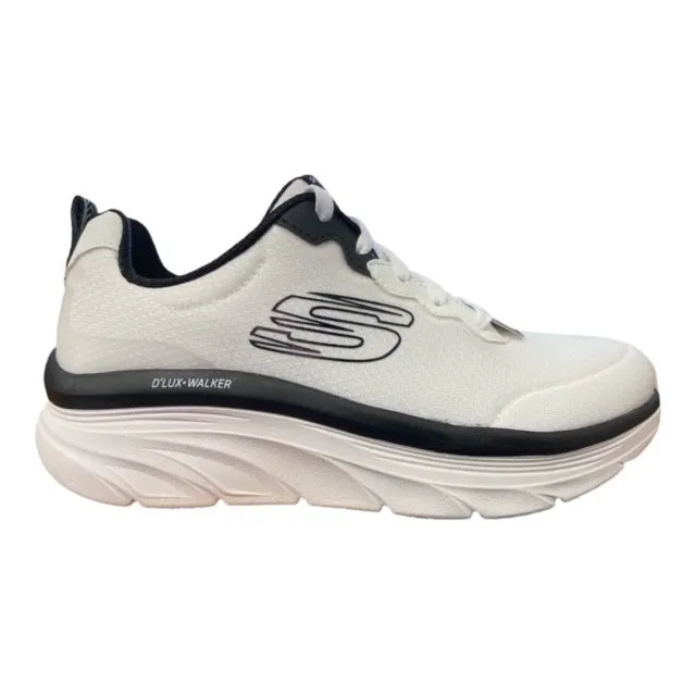 Skechers men's walking shoe D'Lux Walker Be Easy 149319/WBK white-black