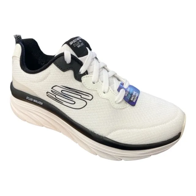 Skechers men's walking shoe D'Lux Walker Be Easy 149319/WBK white-black