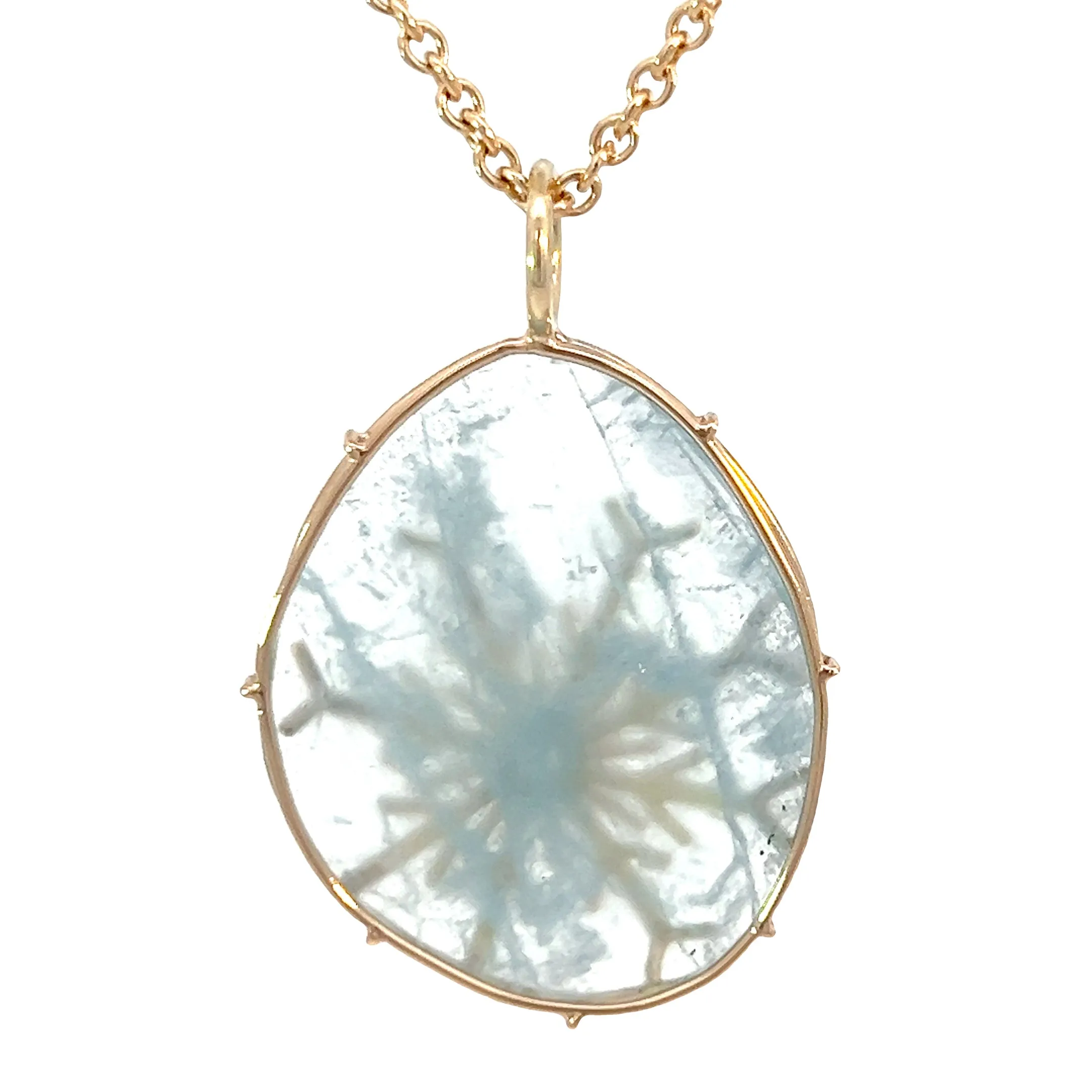 Snowflake Aquamarine Harriet Stone