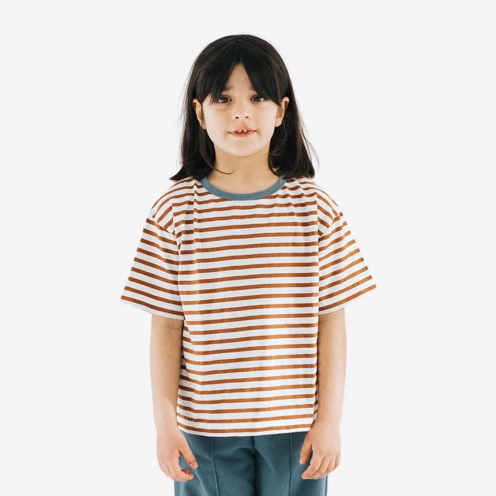 Striped Boxy Tee