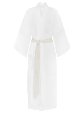 The 02 Full Length Linen Robe