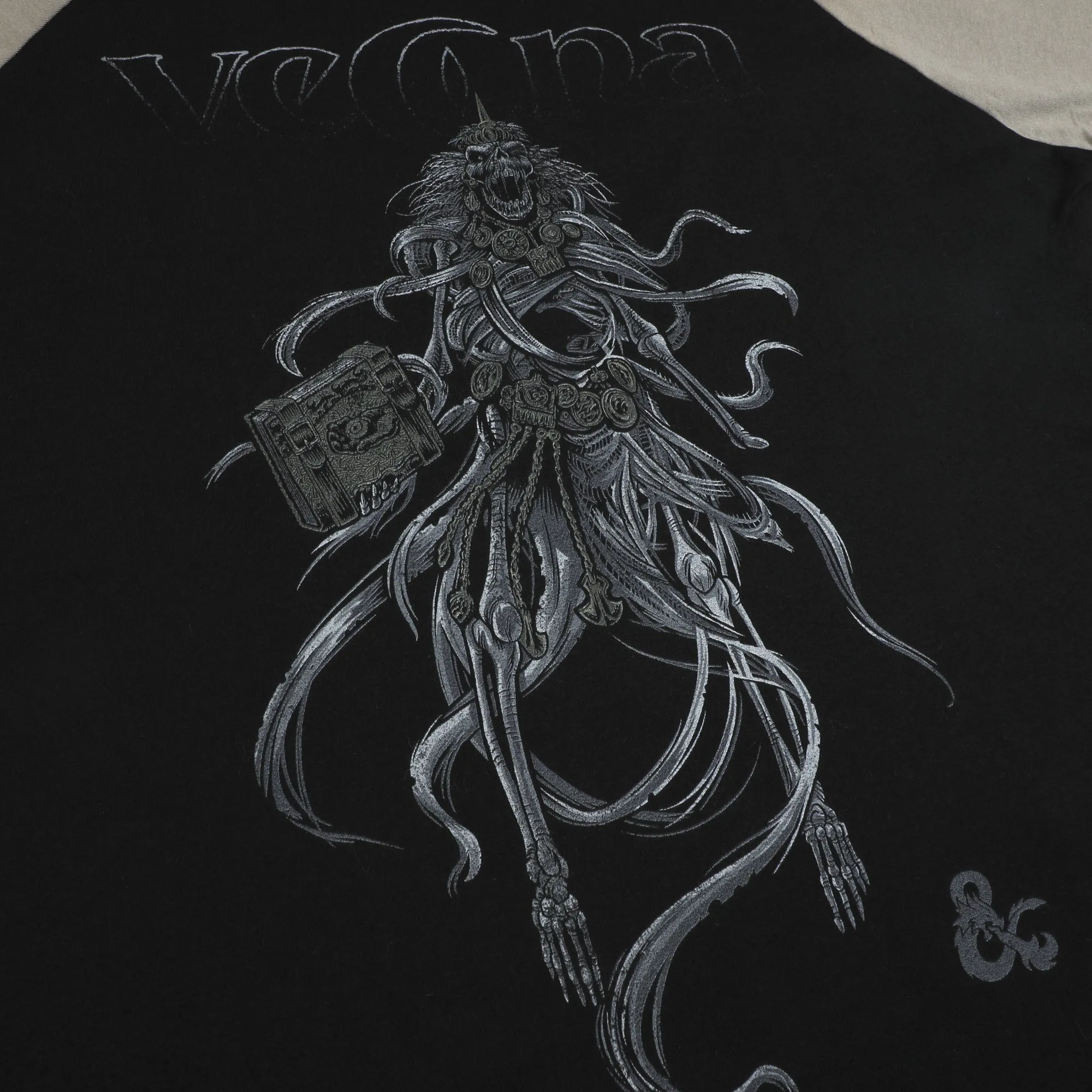 Vecna Black Raglan Tee