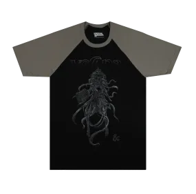 Vecna Black Raglan Tee