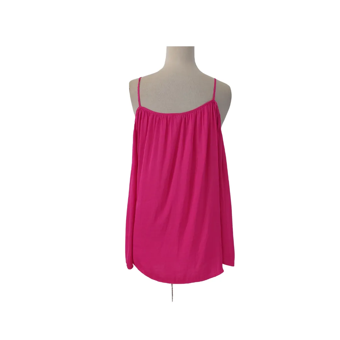 Vince Camuto Pink Cold Shoulder Top | Like New |