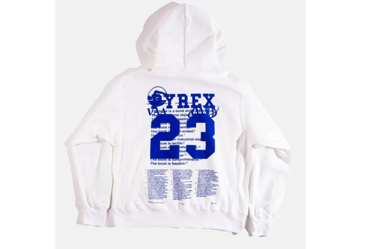 Virgil Abloh ICA Pyrex 23 Hoodie White