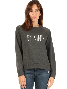 Women's "BE KIND" Studio Raglan Sweatshirt