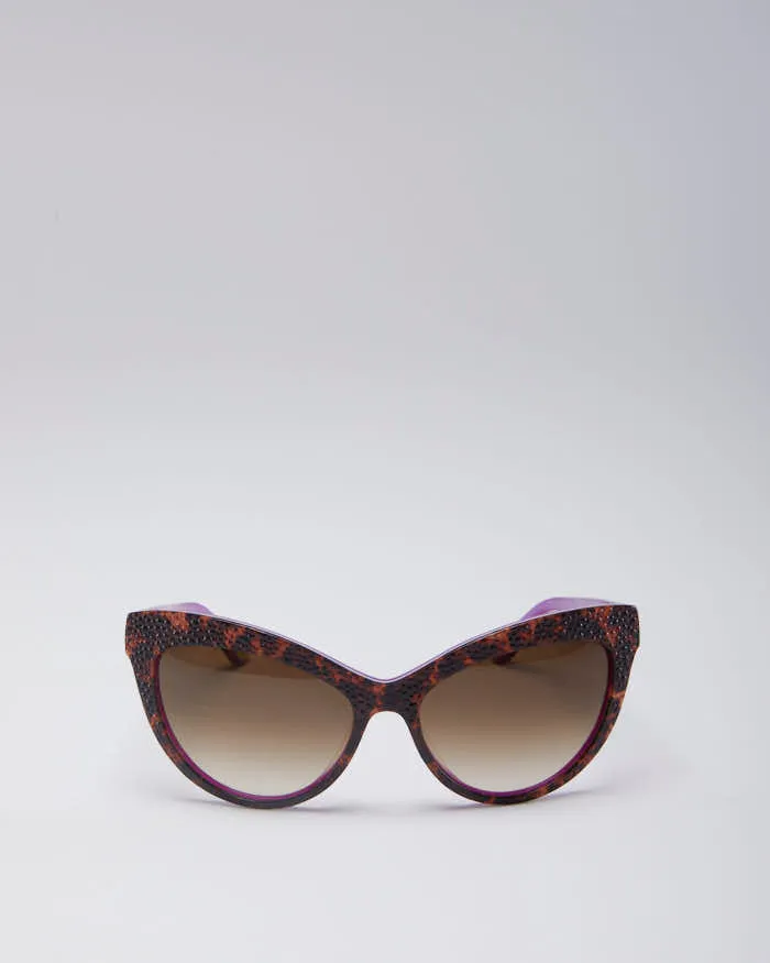 Y2K 00s Juicy Couture Tortoiseshell Cat Eye Sunglasses